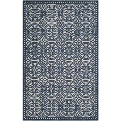Sadik Hand Tufted Wool Geometric Rug