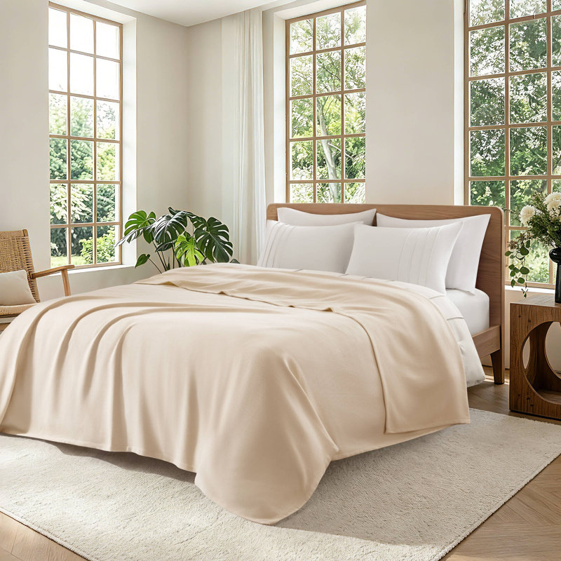 Couverture moderne et minimaliste, Beige