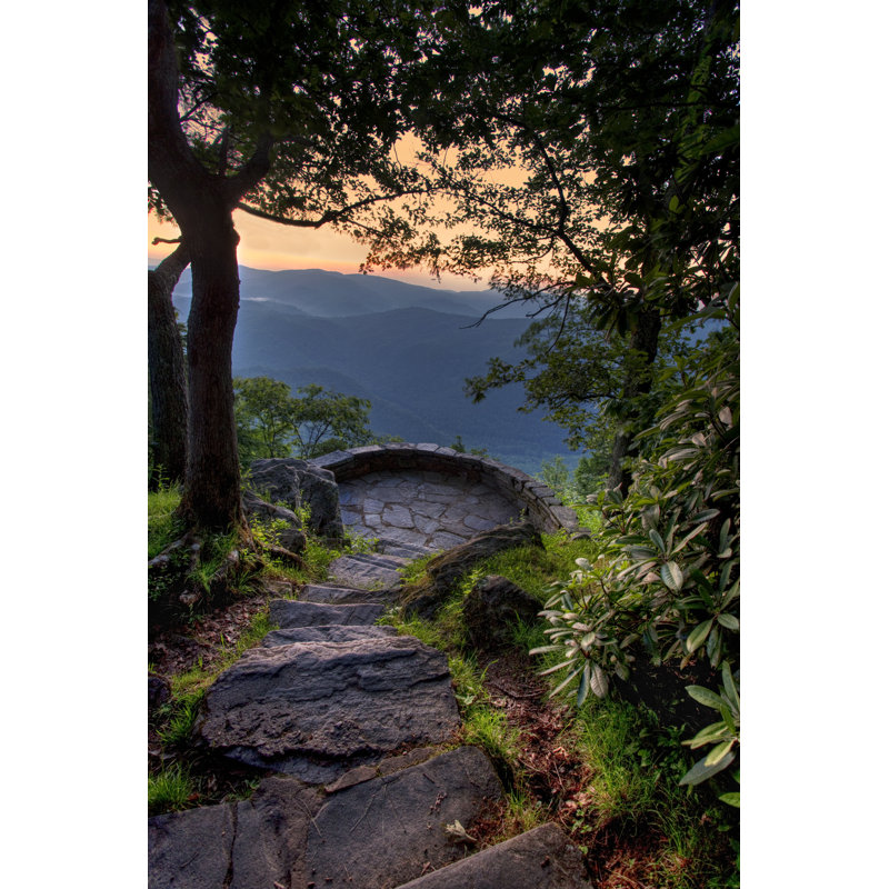 Broadalbin Steps to the Sunrise 1 Piece Wrapped Canvas Wall Art, 122cm H x 81cm W x 3.8cm D