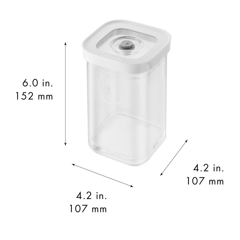 Fresh & Save CUBE Box 2S, Transparent-White