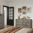 54" Width 6 Dresser Drawers Wood Dresser for Libing Room, Bedroom, Entryway – Brown&Gray