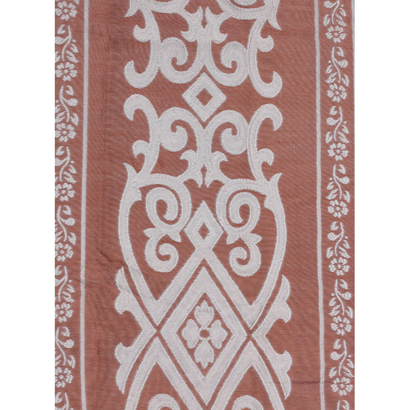Room Darkening Curtain Single Panel, Brick