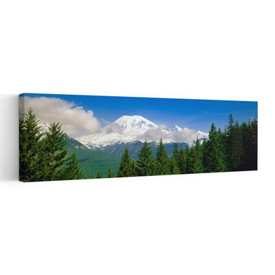 Mount Rainier National Park WA by Jim Wiebe - Wrapped Canvas Panoramic Print