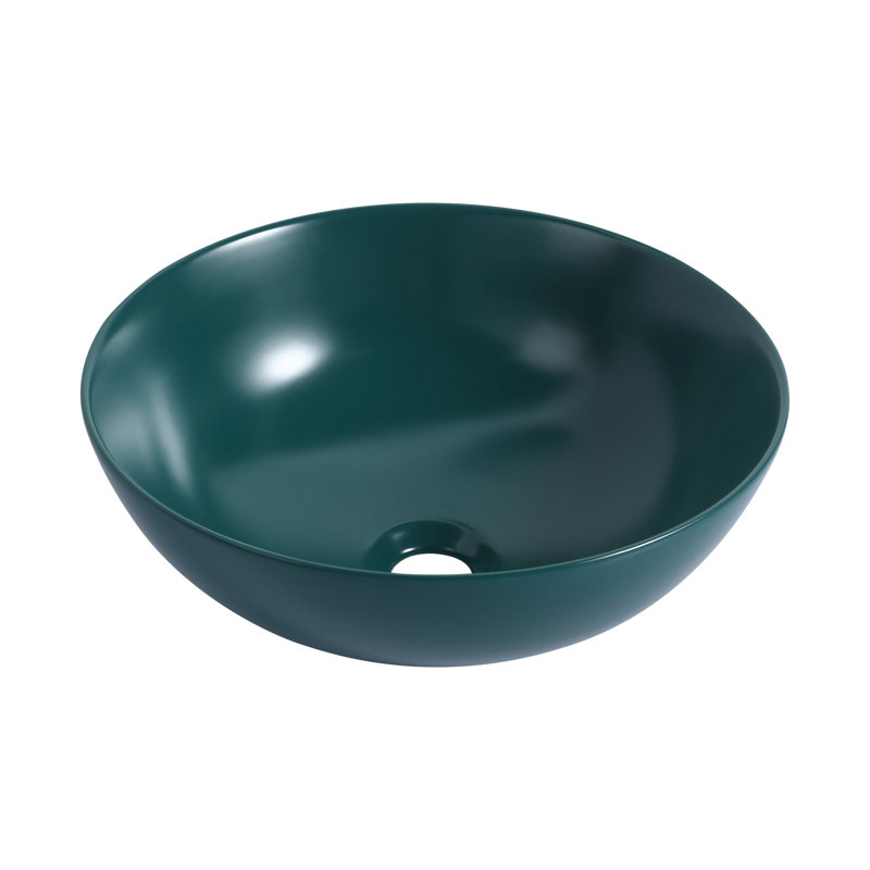 Lavabo de salle de bain MONSFEST 16.1, Vert foncé
