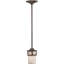 Luminaire suspendu à cylindre simple 1 lumières Colby-19400535