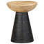 Side Table Diameter37x45 Cm Solid Wood Mango-524028878