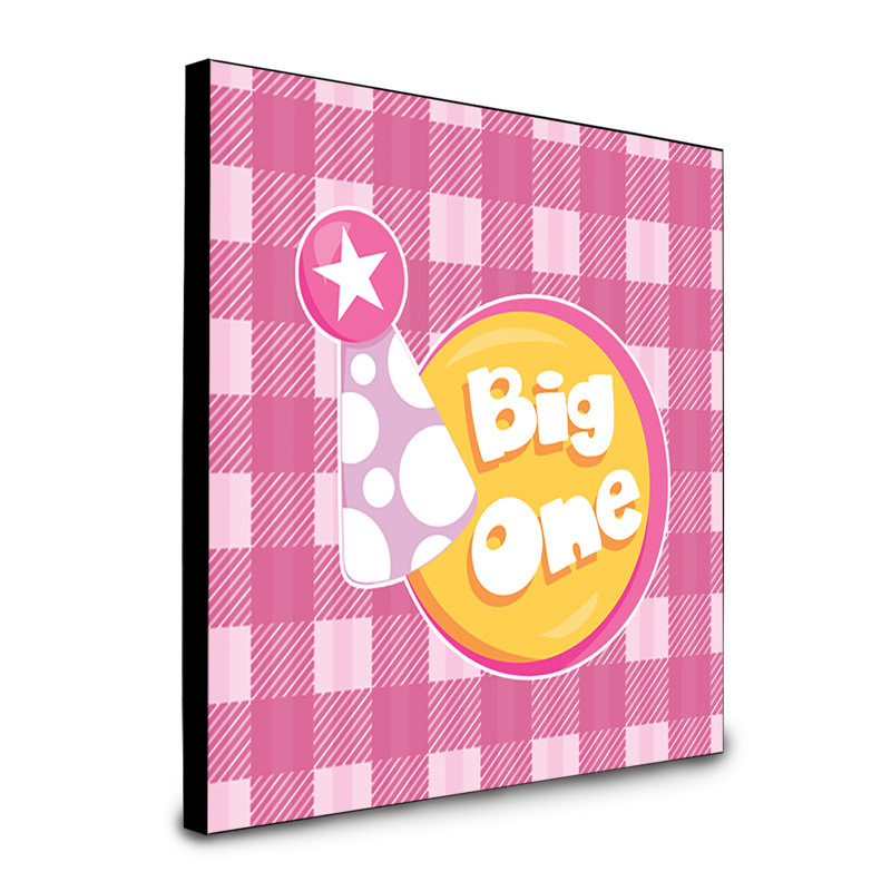 « fille big one », art encadré Plumeri