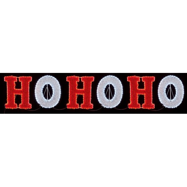 ho ho ho outdoor christmas lights