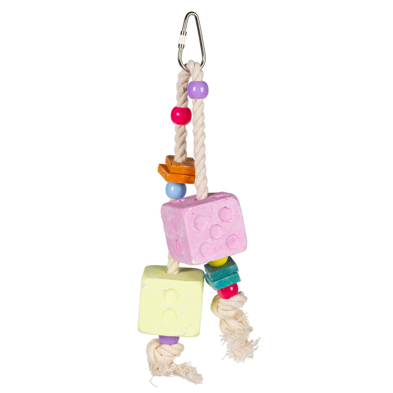 Blocs de minéraux / formes de dés avec jouets