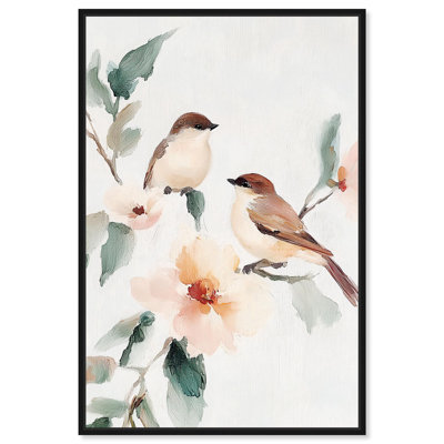 «Two Souls on Branch II», reproduction d'art sur toile par Art Remedy