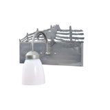 Rustic Lodge 1 - Light Bath Sconce