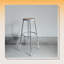 Tabouret en acier à hauteur réglable Felix, prêt à assembler-99376944-99376945