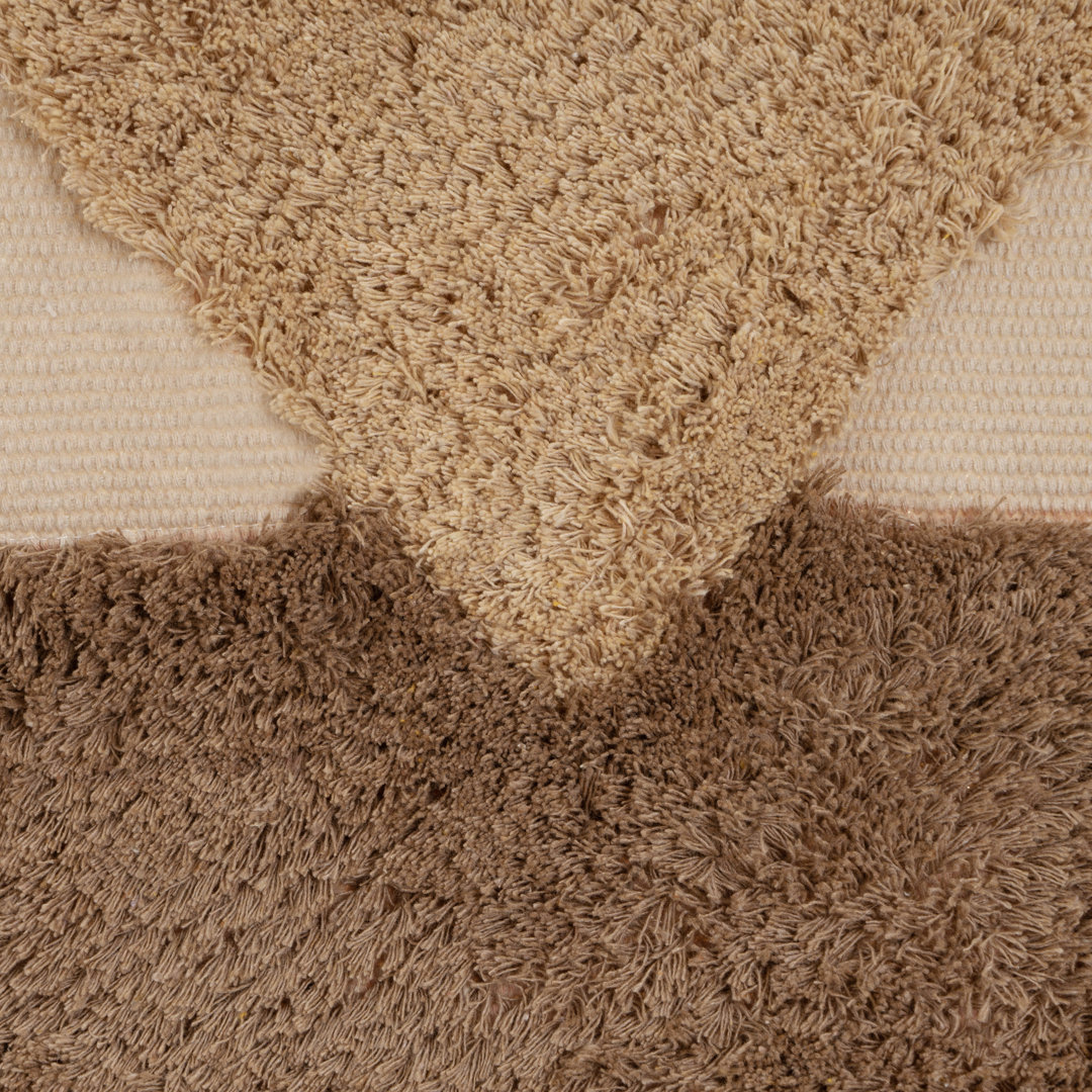 Geometric Machine Tufted 180cm X 120cm Area Rug