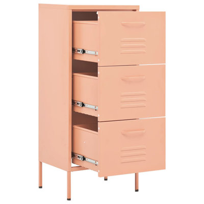 Storage Cabinet Freestanding File Cabinet with Drawers for Office Steel by Inbox Zero