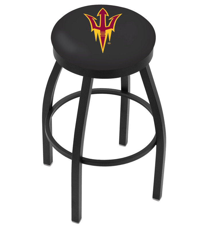 Tabouret de bar pivotant de 30 po NCAA, Ride noire, Université de l'État d'Arizona