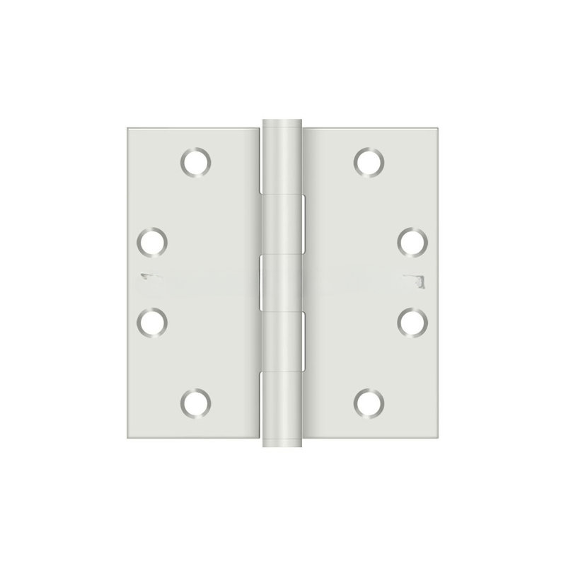 Steel Butt Bearing Hinge, Brushed Chrome