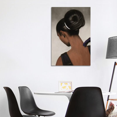 Elegance 1 Piece Wrapped Canvas Painting