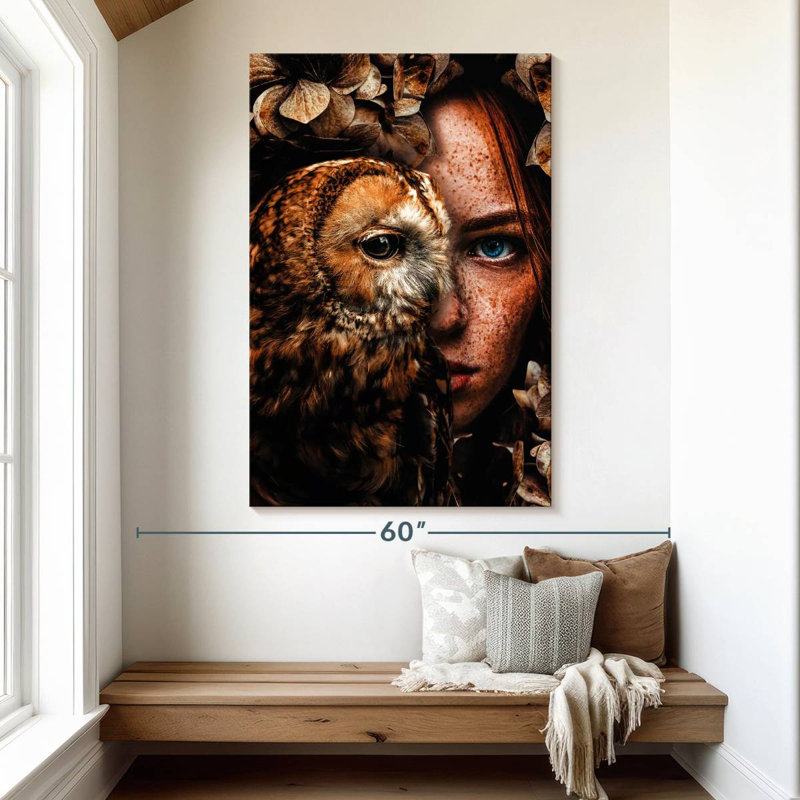 Brampt Redhead, 51" H x 34" W