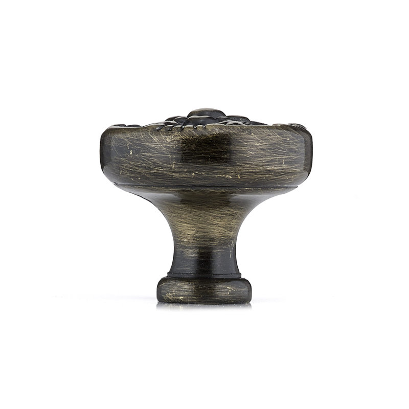 Poignée ronde Expression de 1 1/4 po de diamètre, Antique English