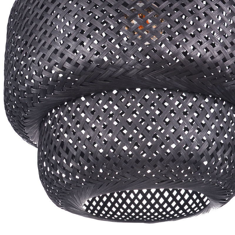 Luminaire suspendu 1 lumière Haveman, H 14,96 po x l 14,96 po x P 14,96 po