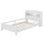 Lit plateforme en bois avec lumière DEL intégrée, tête de lit et garde-corps Hatchell-105767792-122898834
