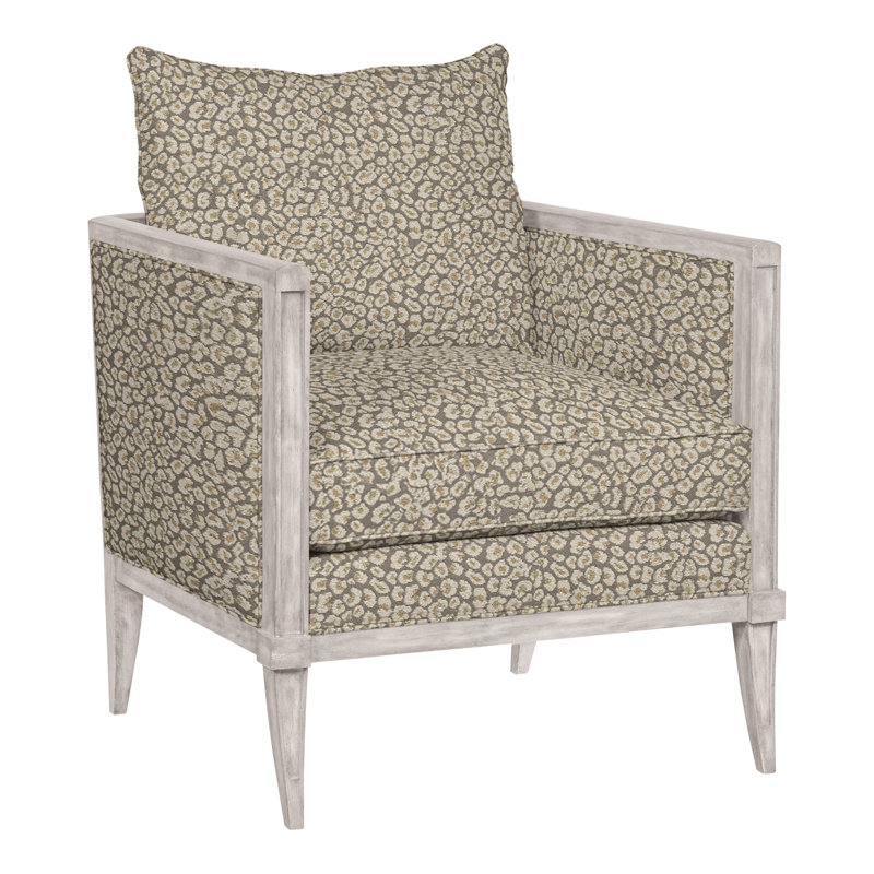 Cameo 28.5" Chair, Dove Gray, Callaloo Cotton