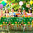 St Patricks Day Tablecloth, 3pcs Saint Patricks Day Table Cloth Set