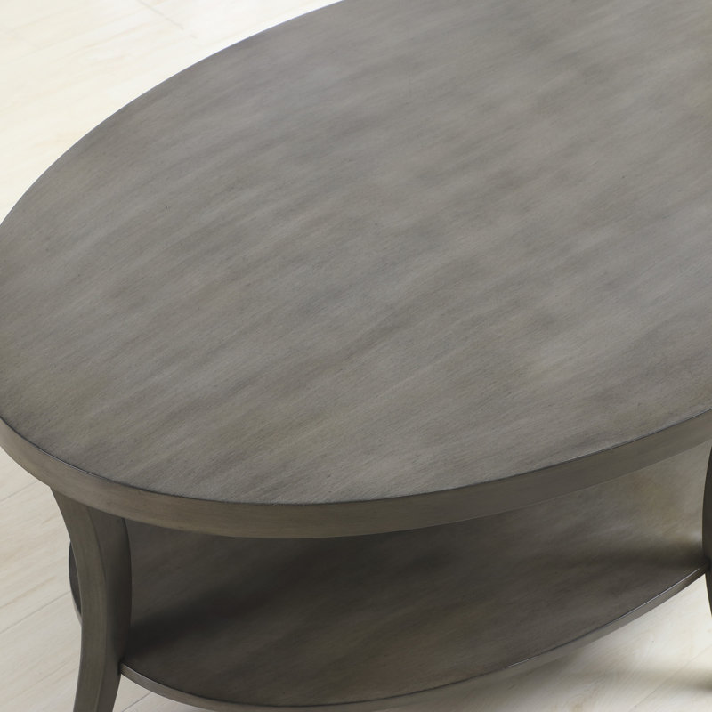 Ensemble de tables basses à tablettes ovales contemporaines Perth