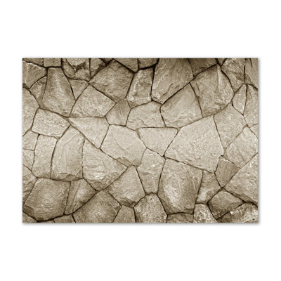 Stone Wall - Wrapped Canvas Print