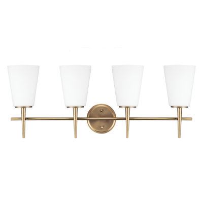 Erlandson 4 Light Dimmable Vanity Light