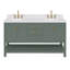 ARIEL Magnolia 60 Double Sink Bathroom Vanity with Top-951069234