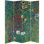 71" x 63" Tall Tannenwald / Farm Garden 4 Panel Room Divider