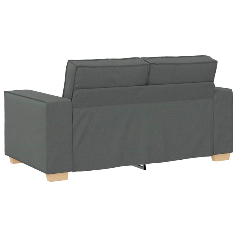 Ensemble de canapé vidaXL gris foncé, Gris foncé