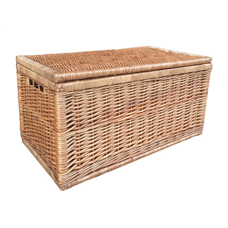 Brambly Cottage Wicker Decorative Basket, 41cm H x 78cm W x 43cm D