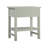 Finley 1-Drawer Storage Nightstand - Antique Gray (Only Nightstand)-1965209506