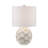 Reckert 1 - Light Scallop Table Lamp