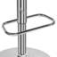Swivel Upholstered Adjustable Height Counter Stool with Metal Frame-1007257984