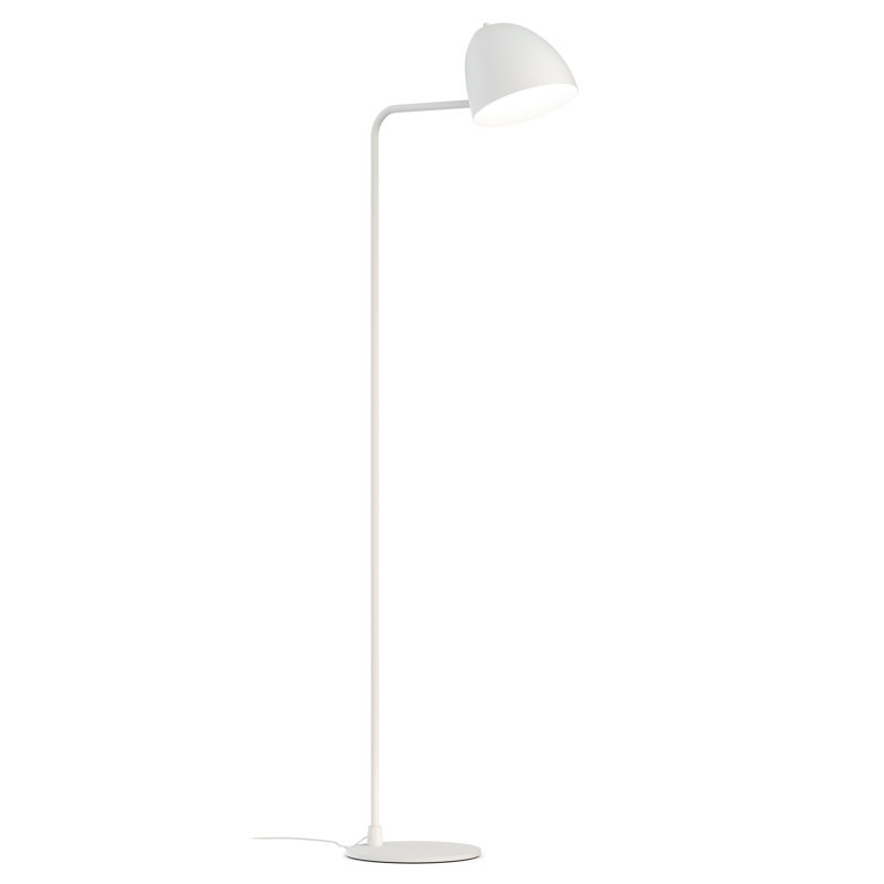 Grandstaff 157cm Arched Floor Lamp, White