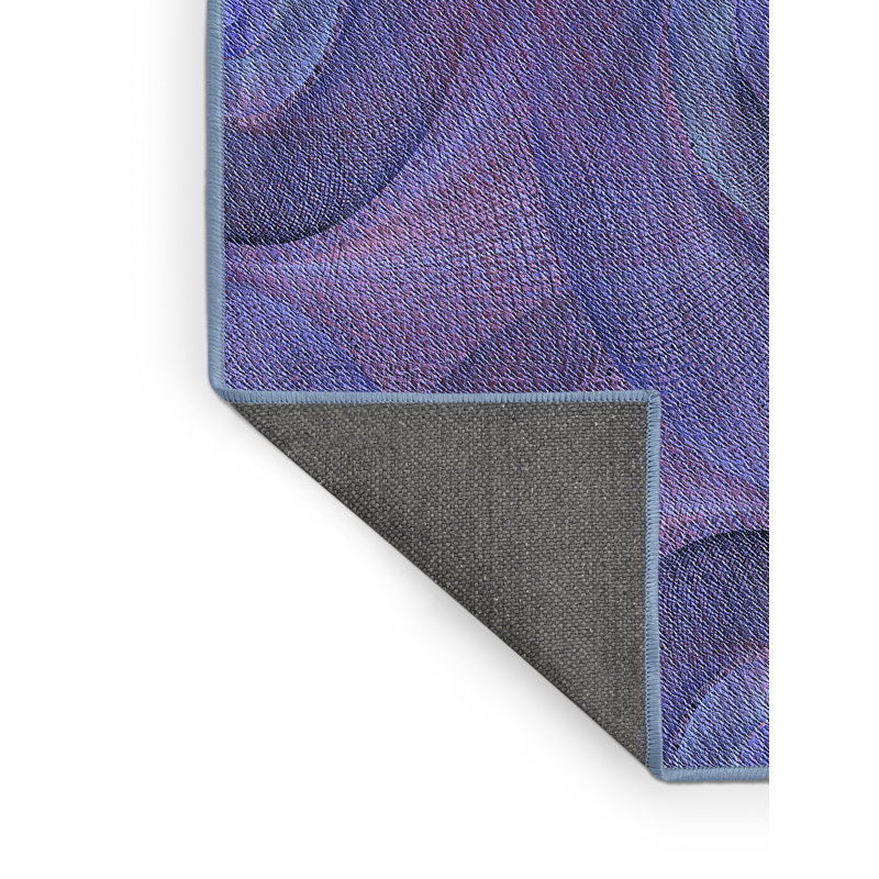 Tapis mauve en laine, Rectangle 2 pi x 3 pi