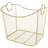 Metal Storage Basket with Ring Handles-841979034