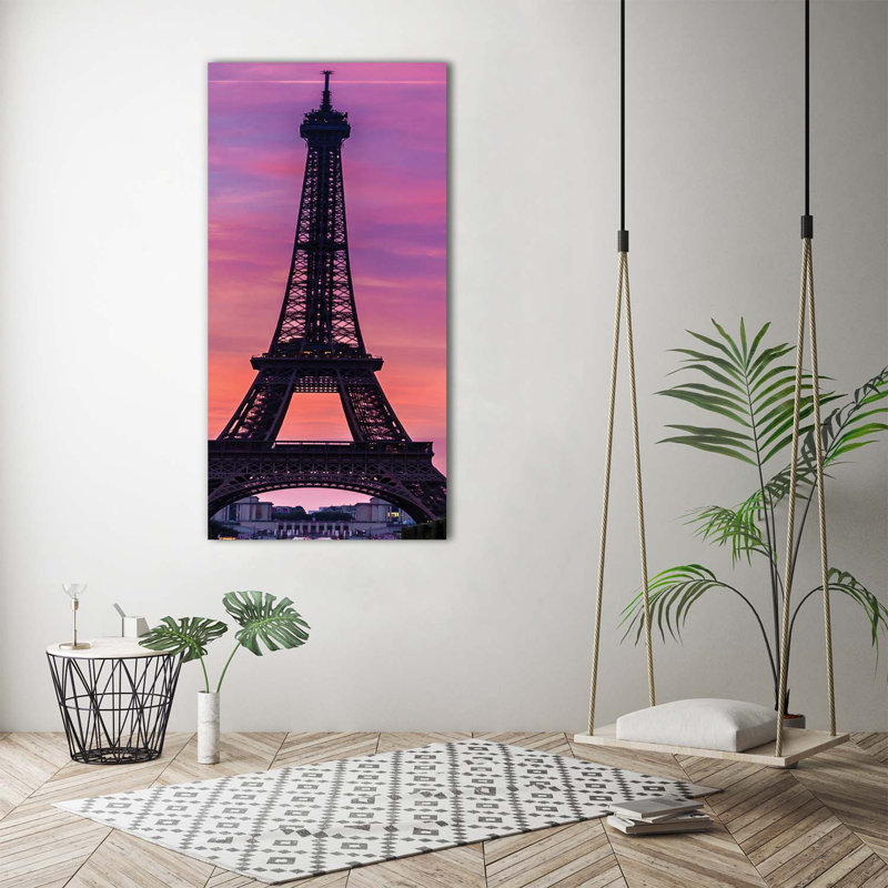 Eiffel Tower Paris - Wrapped Canvas Print