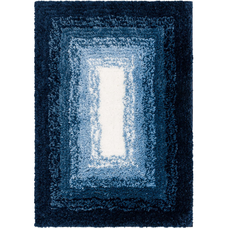 Tapis pour salle de bain Sparkman, L 17 po x L 24 po, Crépuscule