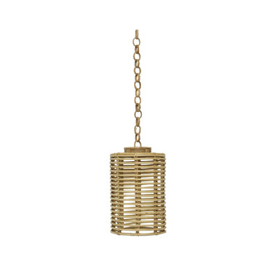 Lampron 16'' H Bamboo Rectangle Pendant Shade