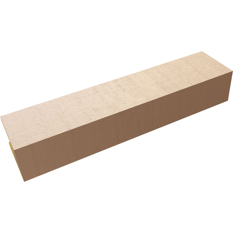 Block Block Woodgrain TimberThane Raider Tail, apprêté brun clair, H 8 po x l 36 po x P 6 po