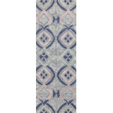 Contemporary Hand Knotted Wool Geometric Area Rug