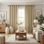 Jeffro Pair of Eyelet Blackout Curtain Panels-502854914-474390650