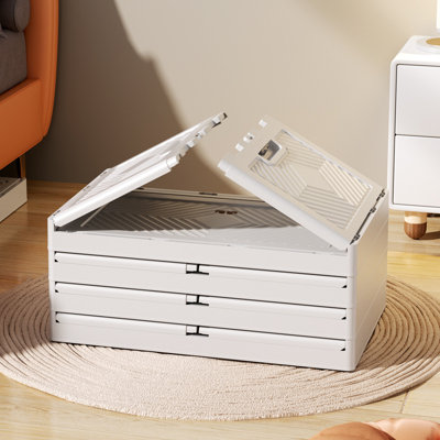 Nevaehly Storage Drawer with Locking Wheels