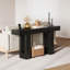 160cm Solid Wood Console Table-64867678-64867674