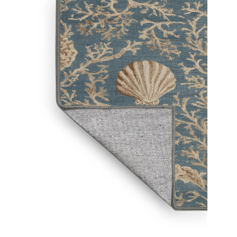 Tapis gris français lavable à la machine, Rectangulaire 2 pi x 3 pi