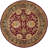 Evie Hand-Tufted Wool Rust/Black Area Rug-21273175